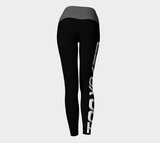 Too Yoked Fitness Yoga Pants Large Print