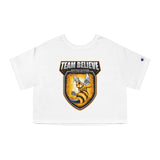 Team Believe Champion Women's Cropped T-Shirt