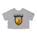 Team Believe Champion Women's Cropped T-Shirt