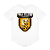 Curved Tee Team Believe