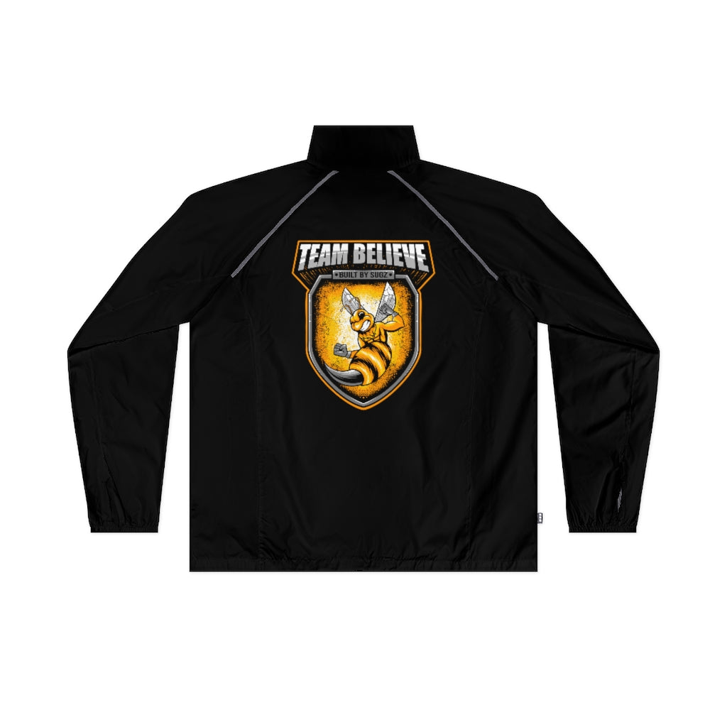 Show Day Packable Jacket. Team Believe