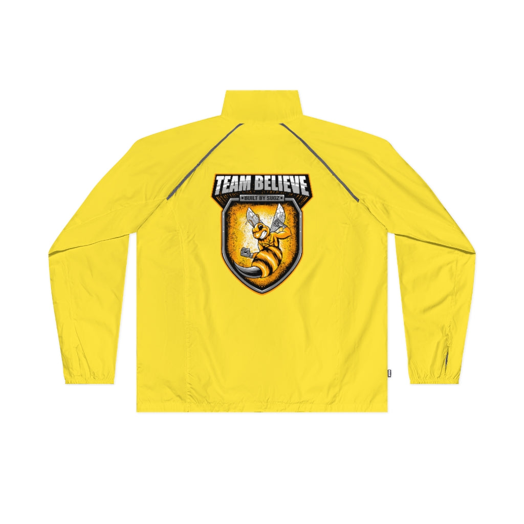 Show Day Packable Jacket. Team Believe