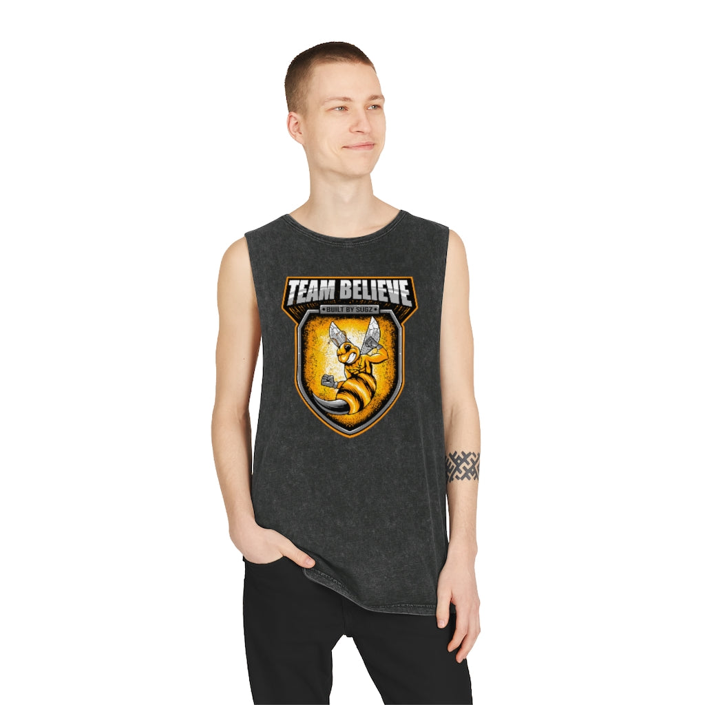 Team Believe Stonewash Tank Top