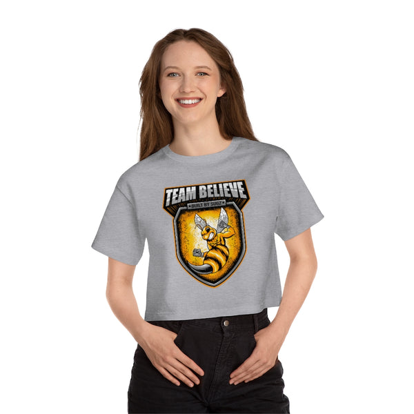 Team Believe Champion Women's Cropped T-Shirt