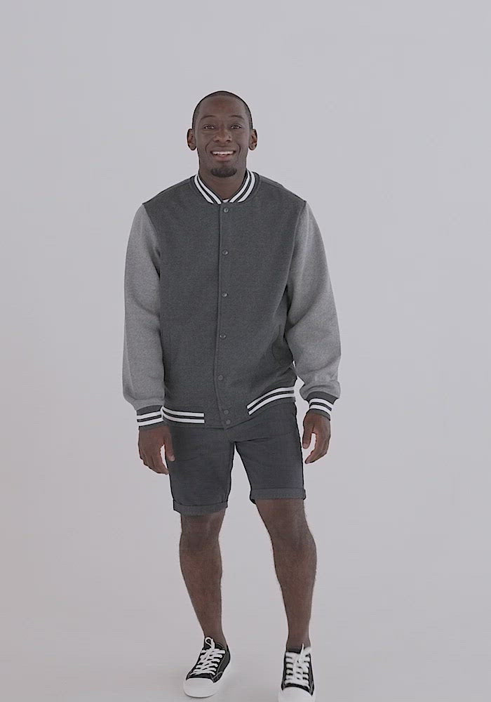 Men's Letterman Jacket Sport-Tek ST270.mp4