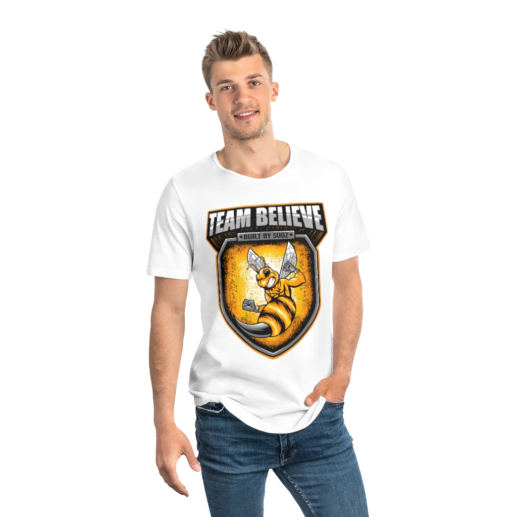 Curved Tee Team Believe