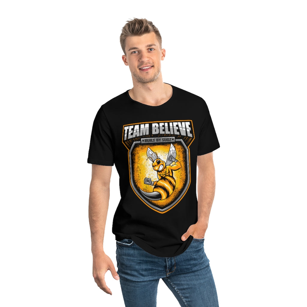 Curved Tee Team Believe